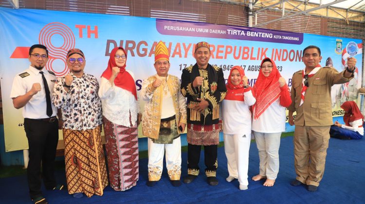 Peringatan HUT Ke-78 RI di Perumda Tirta Benteng, Kenakan Pakaian Adat hingga Sarasehan Kerja