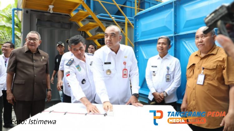 Resmikan Instalasi Air Skala Kecil, Bupati Zaki: Bermanfaat untuk 4.000 Jiwa