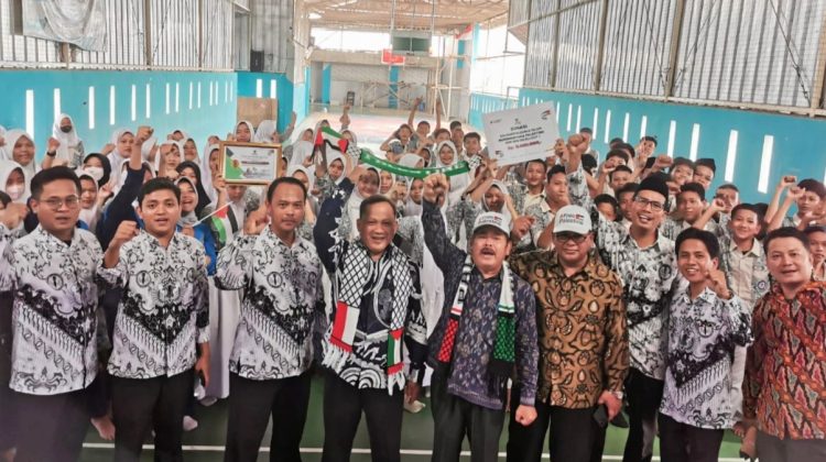 Baznas Ajak Pelajar se Kota Tangerang Peduli Palestina