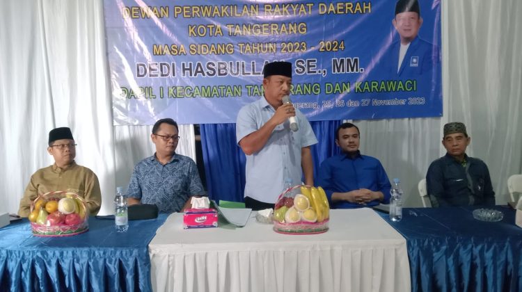 Warga Tanah Tinggi Usulkan Perbaikan Jalan Lingkungan ke DPRD