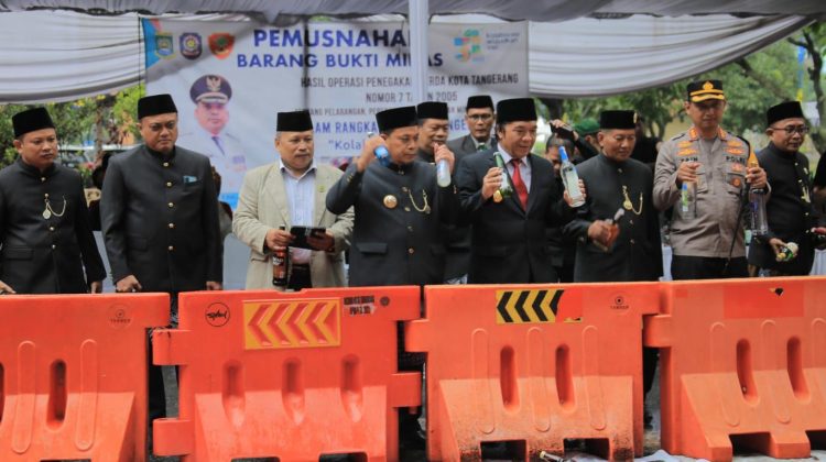Apresiasi Pemusnahan 2.588 Miras, Gatot Wibowo: Fokus Edukasi Bahaya Miras
