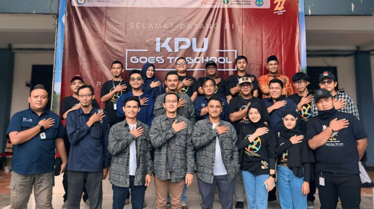 KPU Kota Tangerang Goes to School Tingkatkan Partisipasi Pemilih