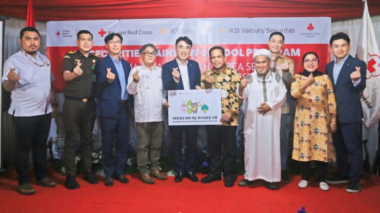 Peresmian Rainbow School oleh Palang Merah Korea dan Palang Merah Indonesia Kota Tangerang bersama PJ Walikota Tangerang Dr. Nurdin