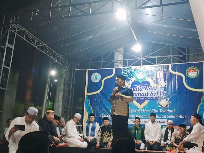 
PJ Walikota Tangerang Dr. Nurdin Dalam Acara Maulid Nabi Muhammad Yang di Adakan Oleh Yayasan Silaturahmi