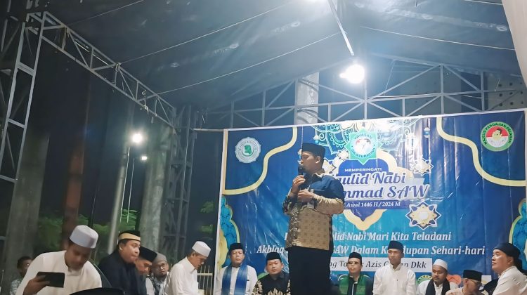PJ Walikota Tangerang Dr. Nurdin Dalam Acara Maulid Nabi Muhammad Yang di Adakan Oleh Yayasan Silaturahmi