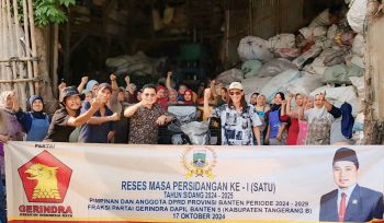 Ade Awaludin Realisasikan Aspirasi Masyarakat Saat Reses DPRD Banten di Kampung Lamporan