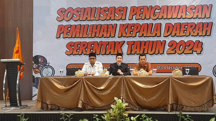 Bawaslu Kota Tangerang menggelar sosialisasi Pengawasan Pilkada 2024