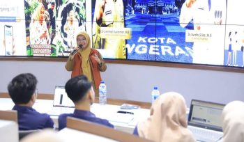 Pemaparan SPBE Versi 2 oleh Kepala Dinas Komunikasi dan Informatika (Diskominfo) Kota Tangerang, Indri Astuti. (Foto :ist)