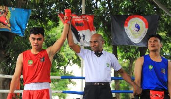Kejuaraan Tinju Amatir Kota Tangerang 2024 di GOR Koang Jaya (foto :Ist)
