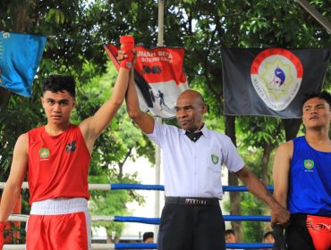 Kejuaraan Tinju Amatir Kota Tangerang 2024 di GOR Koang Jaya (foto :Ist)