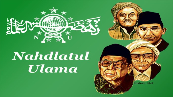 Ideologi moderat wilayah atas nahdlatul lembaga