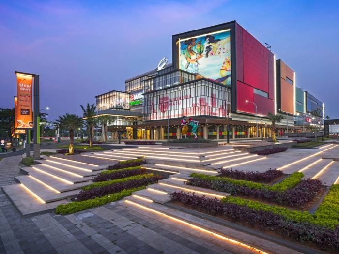 Jam operasional dan hari libur mall-mall besar di Tangerang