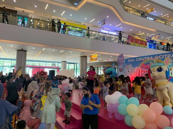 Mall di Tangerang yang ramah anak dan difabel