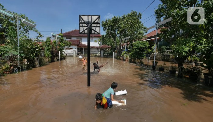 Perumahan sari bumi indah binong tangerang banjir ga