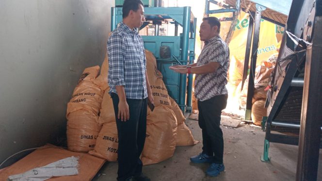 
					Mesin Refused Derived Fuel (RDF) di TPA Rawa Kucing (foto : ist) 