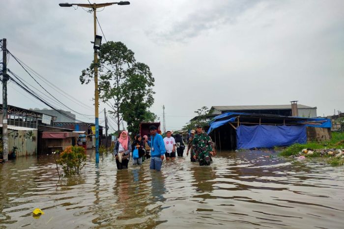 Perumahan banjar wijaya tangerang banjir