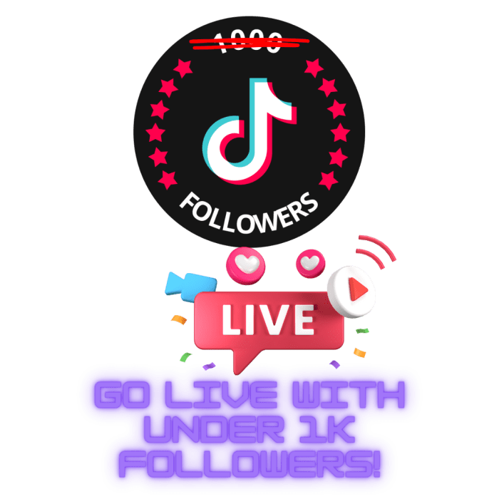 Berapa followers agar bisa live di tiktok