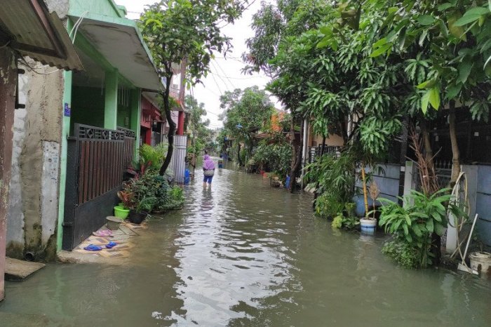 Titik banjir di tangerang kota