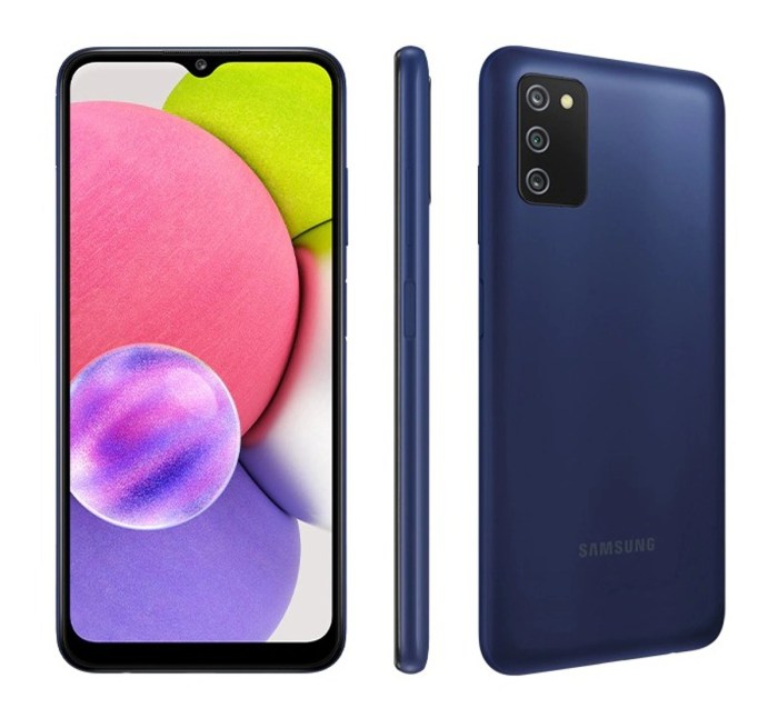 Samsung galaxy a03 harga dan spesifikasi