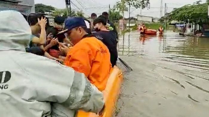 Apakah tangerang city terkena banjir