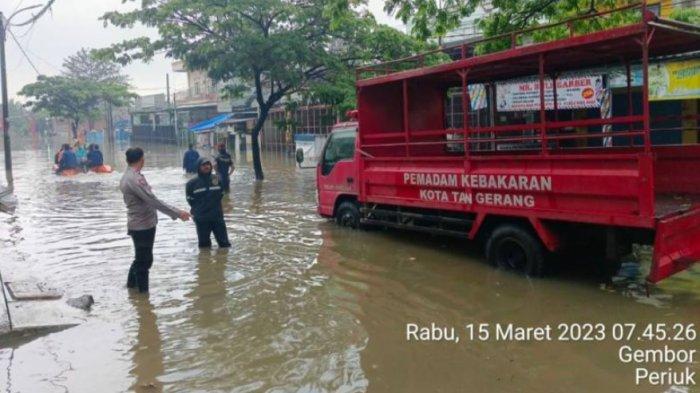 Banjir hari ini di tangerang