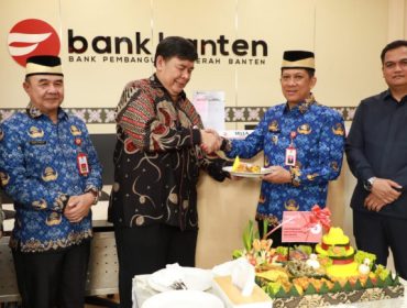 Peresmian Cabang Pembantu (KCP) Bank Banten oleh Penjabat (Pj) Bupati Tangerang, Andi Ony (foto : ist)