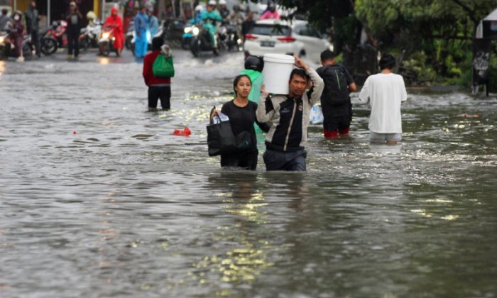 Banjir di ciledug tangerang hari ini