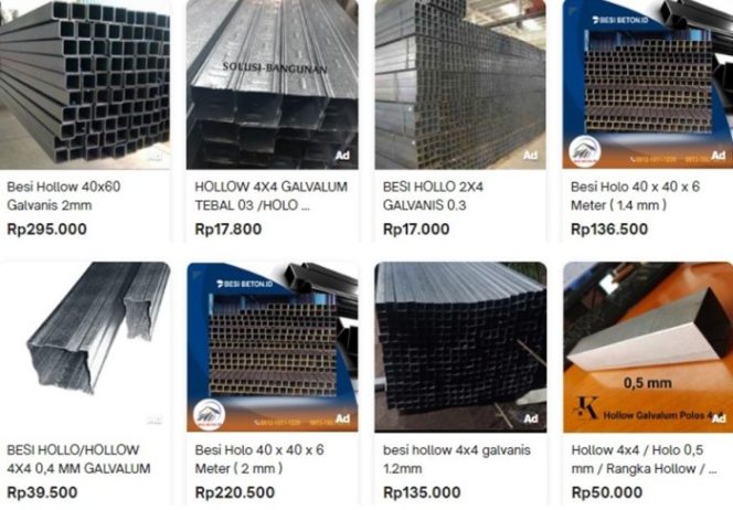 
					Harga Besi Hollow 4×4 Panduan Lengkap