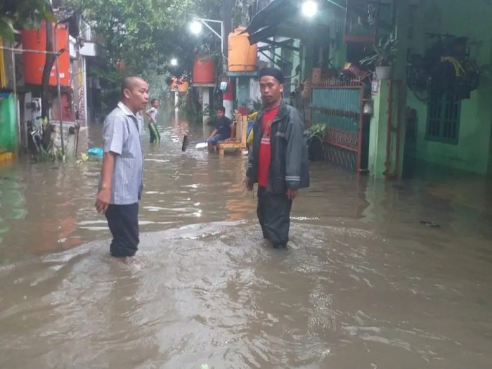 Area banjir tangerang hari ini