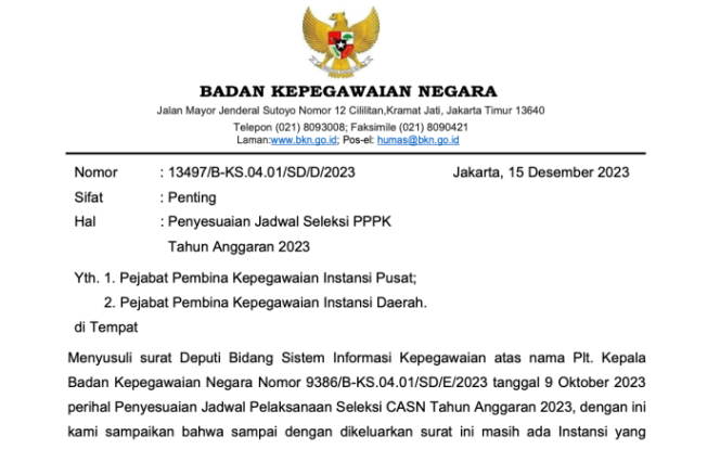 
					Berapa Lama Proses Banding Pembatalan Kelulusan PPPK?