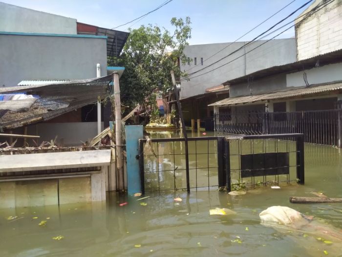 Perumahan total persada tangerang banjir