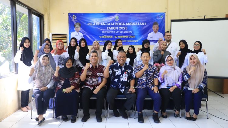 Pelatihan Tata Boga BLK Kota Tangerang 2025 (foto : ist)
