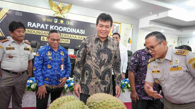 Barantin menginisiasi rapat koordinasi antara Pemerintah Pusat dengan Pemerintah Provinsi Sulawesi Tengah (foto : ist)