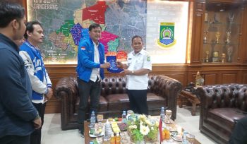 Pj Walikota Tangerang Dr. Nurdin menerima KNPI Kota Tangerang (foto: ist) 