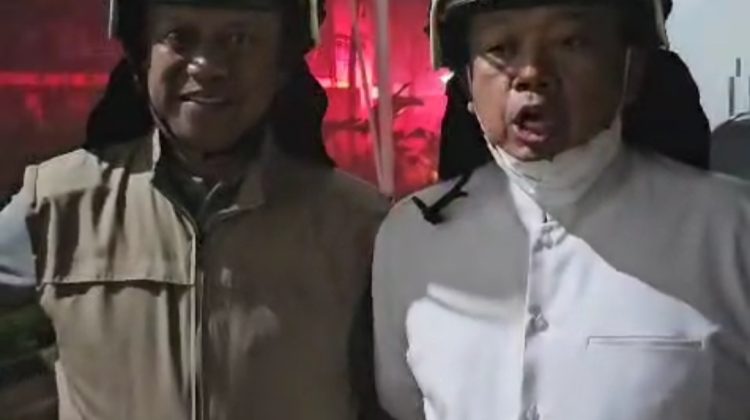 Breaking News, Kantor Kemen ATR/ BPN Terbakar, Nusron: Kebakaran Kecil di Gedung Humas