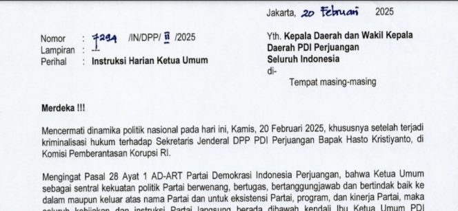 
					Megawati Soekarno Putri Instruksikan Kepala Daerah dan Wakil Kepala Daerah PDIP Tak Ikut Retret, Ini Sebabnya