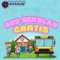 Ilustrasi bus sekolah gratis (gambar: tangerangpedia.com)