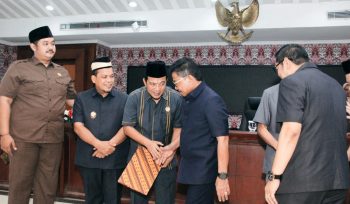 Sachrudin - Maryono bersama DPRD Kota Tangerang dan Pj Walikota (foto :ist)