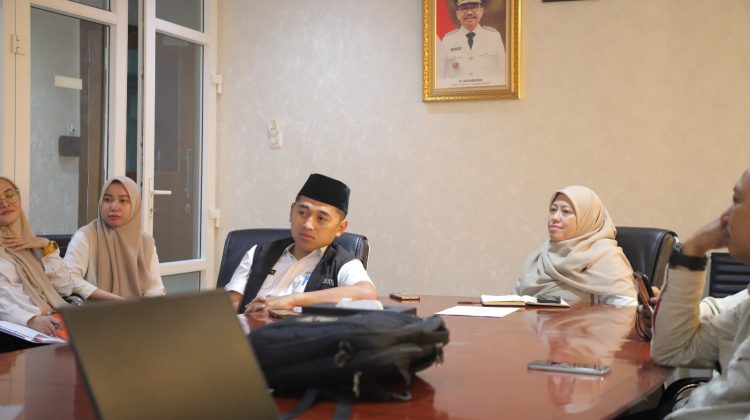 Kabid Diskominfo Kota Tangerang, Ian Chavidz Rizqiullah dalam pertemuan dengan FK KIM (Foto: Ist)