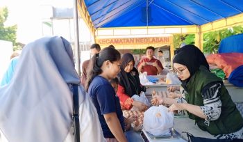 Gampang Sembako Murah yang diselenggarakan di Gor Neglasari Kota Tangerang (foto: tangerangpedia.com)