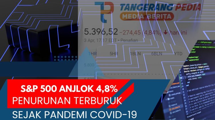 Ilustrasi Penurunan Indeks S&P 500 (gambar: tangerangpedia.com)