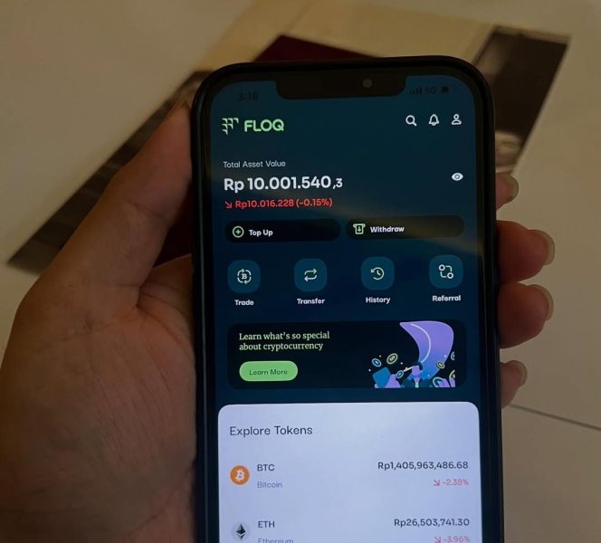 Tampilan Floq (foto: Instagram @timothyronaldd)