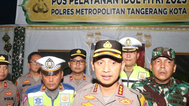 Hadapi Puncak Arus Balik Lebaran 2025, Polres Metro Tangerang Kota Siapkan Skema Buka Tutup Rest Area KM13,5