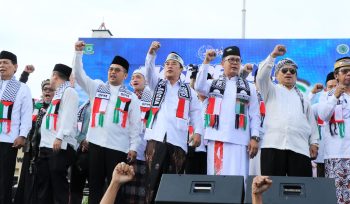 Aksi Damai di Kota Tangerang Donasi Untuk Palestina