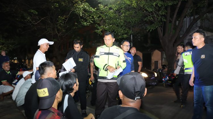 34 orang diduga melakukan aksi premanisme diamankan dalam kegiatan patroli antisipasi Premanisme (foto: ist)