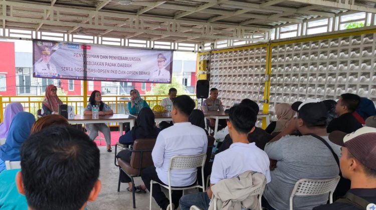 Bapenda Banten Sosialisasikan Kebijakan Pajak Daerah dan Opsen PKB-BBNKB di Kota Tangerang