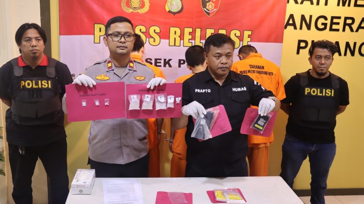 Sabu 280,68 Gram Disita Polsek Pinang, Dua Pelaku Diamankan