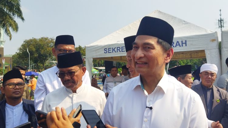 Wagub Dimyati Kecewa Melihat Fasilitas Masjid dan Jalan Asrama Haji Cipondoh Belum Rampung Dibangun