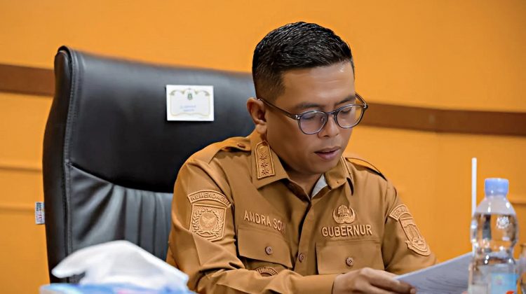 Gubernur Banten Andra Soni (foto:ist)