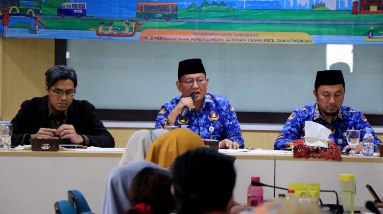 Sekretaris Daerah (Sekda) Kota Tangerang, Herman Suwarman dalam pelatihan manajemen UMKM (foto:ist)